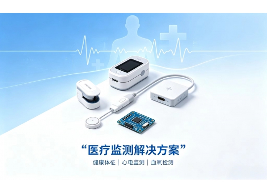 软硬协同定制开发能力升级，医疗监测电路板组件支持康养、医疗项目个性化改造