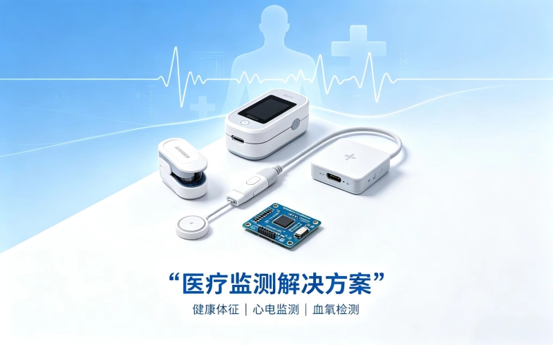 软硬协同定制开发能力升级，医疗监测电路板组件支持康养、医疗项目个性化改造